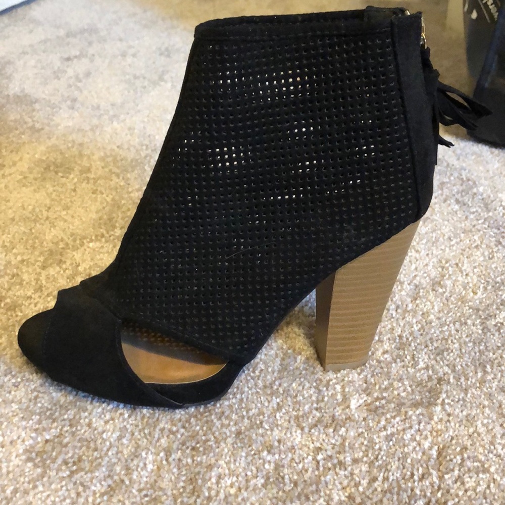 Black booties